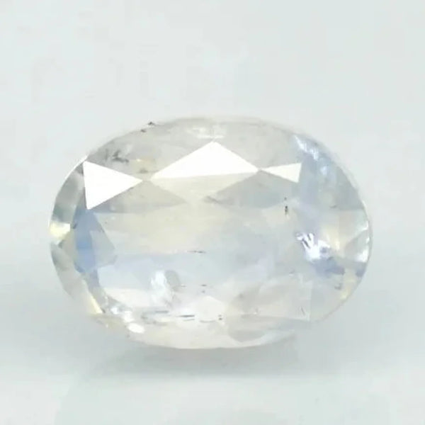 Natural Pitambari Sapphire (Pitambari Neelam) oval mixed cut loose gemstone, Govt. lab report no. 10979D44349