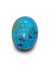 Natural Turquoise | Oval Cabochon | Sea Blue | Matrix Background | Certified Certificate No.: IGCDKBAJ44721 image 0