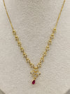 Minimalist Diamond Necklace in 14K Gold – 0.10 Carat image 0