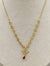 Minimalist Diamond Necklace in 14K Gold – 0.10 Carat image 0