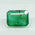Natural green Emerald (Panna) octagon step cut loose gemstone, report no. 12938D53289