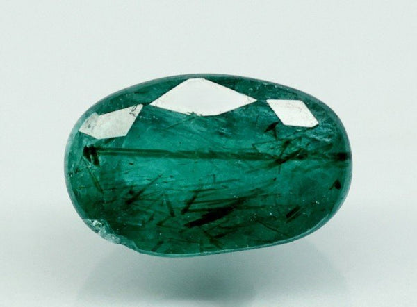 Natural Emerald Oval Mixed Chipped Green Report No.12938D53293