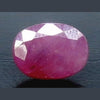 Natural purplish red Ruby (Manik) oval mixed cut loose gemstone, report no. 12939D53310
