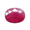 Natural purplish red Ruby (Manik) oval mixed cut loose gemstone, report no. 12939D53311