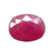 Natural purplish red Ruby (Manik) oval mixed cut loose gemstone, report no. 12939D53311