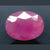 Natural purplish red Ruby (Manik) oval mixed cut loose gemstone, report no. 12939D53313