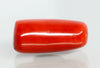 Natural Italian Red Coral (Moonga) cylindrical specimen, report no. 12992D53460