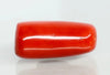 Natural Italian Red Coral (Moonga) cylindrical specimen, report no. 12992D53460