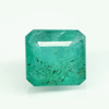 Natural Emerald (Panna) octagon step cut loose gemstone, report no. 13439D54826