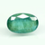Natural Emerald (Panna) oval mixed cut loose gemstone, report no. 13439D54829