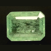 Natural Colombian Emerald (Panna) octagon step cut loose gemstone, report no. 13763D56721