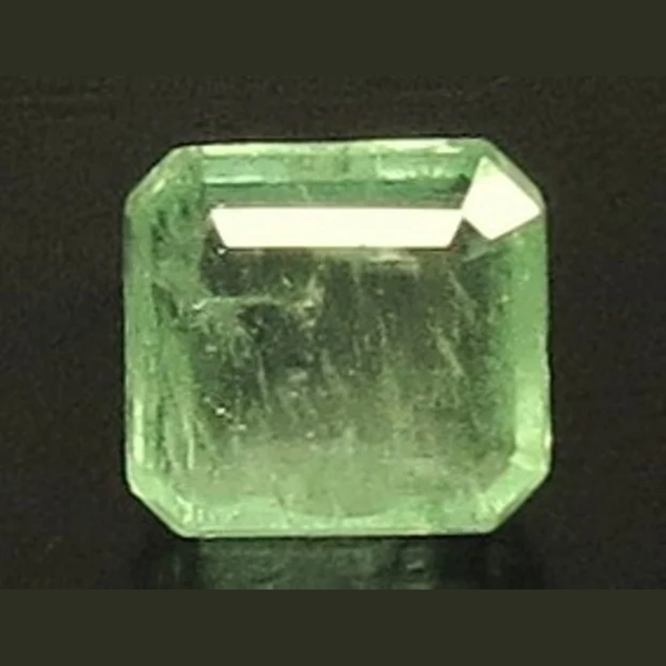 Natural Colombian Emerald (Panna) octagon step cut loose gemstone, report no. 13763D56723