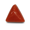 Natural Italian Red Coral | Certified Untreated | Triangular Cabochon No. IGCDKBAJ42440 image 0