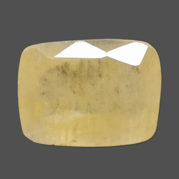 Natural Yellow Sapphire (Pukhraj) 10.01 Ratti cushion mixed loose gemstone – IIGJ report 14235D59545