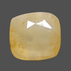 Natural Yellow Sapphire (Pukhraj) 7.36 Ratti cushion mixed loose gemstone – IIGJ report 14372D60345