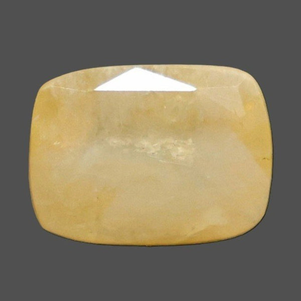 Natural Yellow Sapphire (Pukhraj) 6.39 Ratti cushion mixed loose gemstone – IIGJ report 14372D60348
