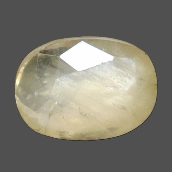 Natural Yellow Sapphire (Pukhraj) 5.57 Ratti oval mixed loose gemstone – IIGJ report 14372D60350