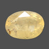 Natural Yellow Sapphire (Pukhraj) 8.20 Ratti oval mixed loose gemstone – IIGJ report 14372D60353