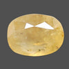 Natural Yellow Sapphire (Pukhraj) 7.26 Ratti oval mixed loose gemstone – IIGJ report 14372D60355