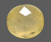 Natural Yellow Sapphire (Pukhraj) 8.23 Ratti oval mixed loose gemstone – IIGJ report 14372D60357