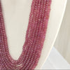 Natural Seven Line Beaded Ruby Necklace: A Symbol of Elegance and Passion image 2