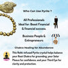 Abundance Combo – Real Peru Pyrite Stone (70-80g) & Golden Pyrite Bracelet Certified – Attracts Wealth, Business Luck & Success – Reiki Healing, Vastu, Gifts for Prosperity & Confidence, Rakhi Gift image 2