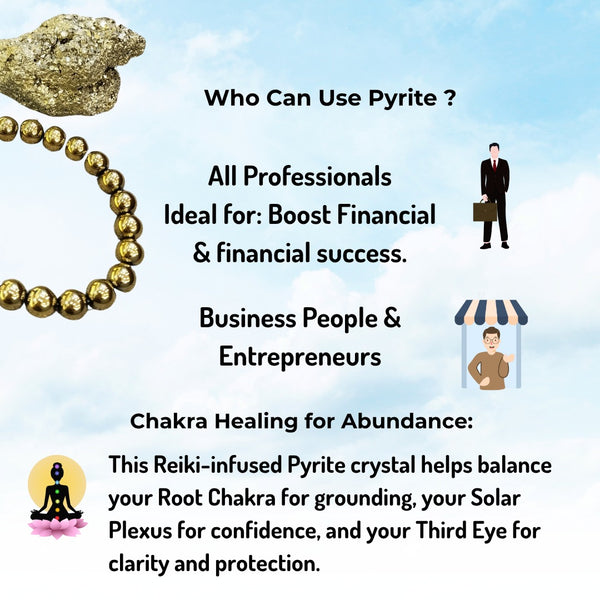 Abundance Combo – Real Peru Pyrite Stone (70-80g) & Golden Pyrite Bracelet Certified – Attracts Wealth, Business Luck & Success – Reiki Healing, Vastu, Gifts for Prosperity & Confidence, Rakhi Gift image 2