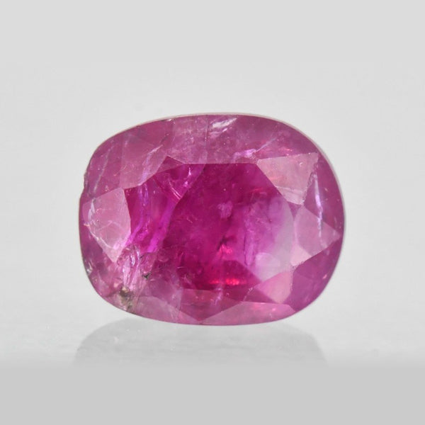 Natural Burma Ruby (Manik) cushion mixed, report no. 18165S215011