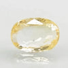 Natural Yellow Sapphire (Pukhraj) oval cut loose gemstone, report no. 6699D25927