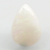 Natural Fire Opal 5.30 ratti pear cabochon loose gemstone, Govt. lab report no. 9346D37894