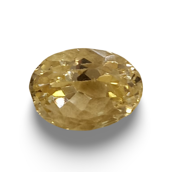 Natural Citrine (Sunela) loose gemstone, IGC certified IGCDKBAJ42182