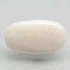 Natural Fire Opal 13.17 ratti oval cabochon loose gemstone, Govt. lab report no. 6810D26549