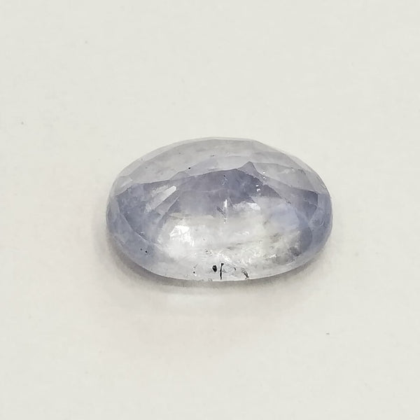 Natural BlueSapphire | IGC Certified | Dual Color ( Blue) | Oval Mix Cut | Natural Inclusions | Rare Astrological Gem Certificate No.: IGCDKBAJ49672 image 1