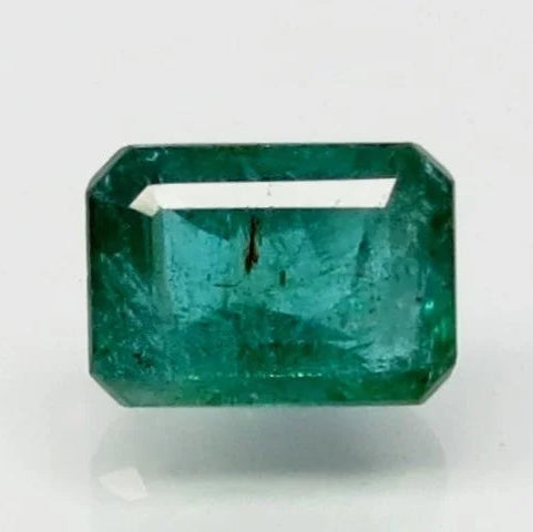 Natural Emerald | Octagon Step Cut | Transparent |Govt. Lab Certified No. 7000D27348 image 0