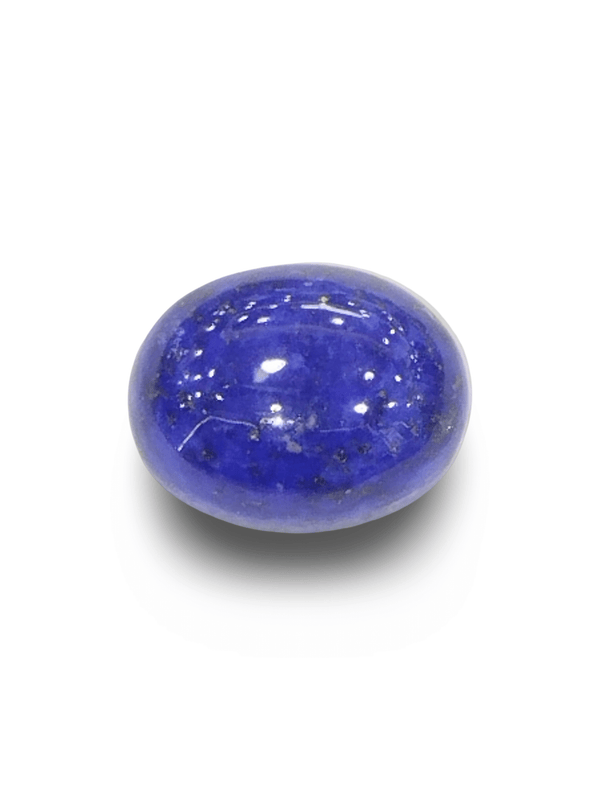 Natural Lapis Lazuli | Oval Cabochon | IGC Certified Certificate No.: IGCDKBAJ42531 image 1