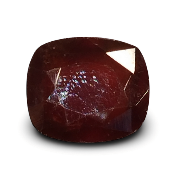 Natural Hessonite (Gomed) cushion mixed cut loose gemstone, IGC certified IGCDKBAJ42776
