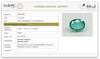 Natural Emerald | Govt. Lab Certified | Oval Mixed Cut | Green Report No.7876D31507 image 1
