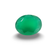 Natural Green Onyx oval mixed cut loose gemstone, SRT certified SRGTL30597