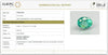Natural Emerald 5.47 Ratti | Govt. Lab Certified | Oval Mixed Cut image 1