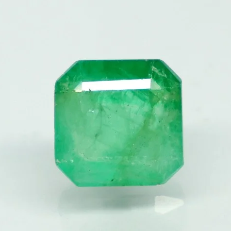 Natural Emerald | Govt. Lab Certified | Octagon Step Cut | Green Report No.9581D38707 image 0