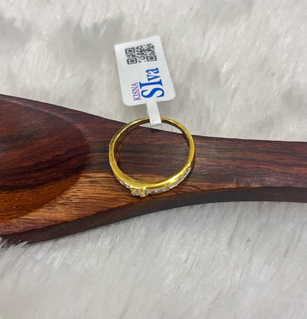 Natural Diamond 14K Gold Elegant Women's Ring by Kisna Diamond image 2