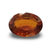 Natural brownish orange Hessonite (Gomed) oval mixed cut loose gemstone, certified IGCDKBAJ42713