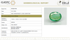 Natural Emerald 8.39 Ratti with Govt. Lab Certificate | Oval Mixed CutNo.: 7876D31510 image 1