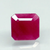 Natural unheated red Ruby (Manik) octagon mixed cut loose gemstone, report no. 9581D38671