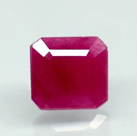 Natural Red Ruby | Certified Unheated | Octagon Mixed Cut Report No. 9581D38671 image 0