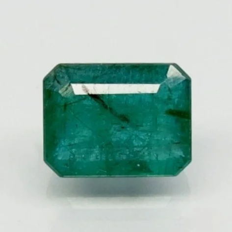 Natural Emerald 8.01 Ratti with Govt. Lab Certificate | Octagon Step Cut No.: 7876D31502 image 0