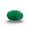 Natural Green Onyx oval mixed cut loose gemstone, SRT certified SRGTL30607
