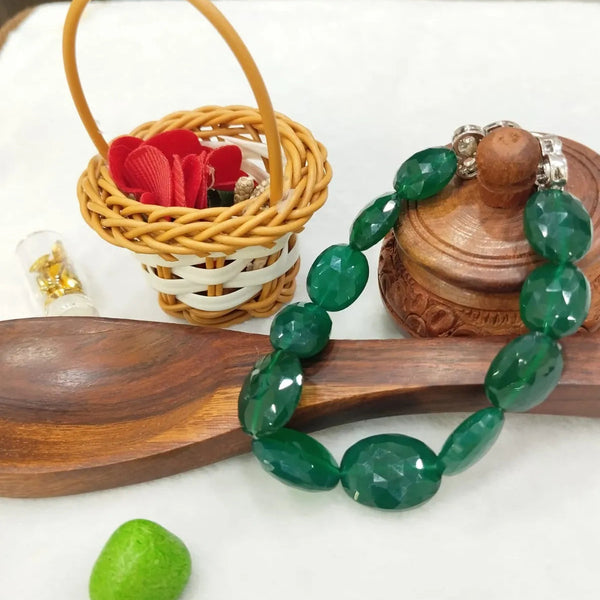 Green Premium Onyx Advance Growth Healing & Abundance Bracelet For Men & Women image 1