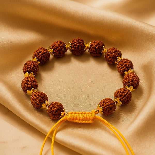 Original Rudraksha bead bracelet for peace and protection – Tushar Gems