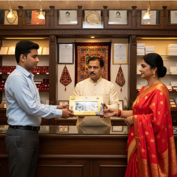 3 Mukhi Natural Rudraksha Premium – Certified Original Bead